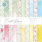 Craft Consortium The Essential Craft Papers 12x12 Paper Pad - Bloom & Wild