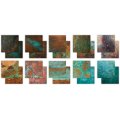 Craft Consortium The Essential Craft Papers 12x12 Paper Pad - Patina