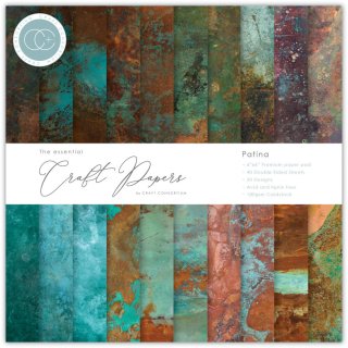 Craft Consortium The Essential Craft Papers 6x6 Paper Pad - Patina
