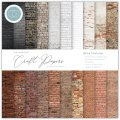Craft Consortium The Essential Craft Papers 6x6 Paper Pad - Brick Textures