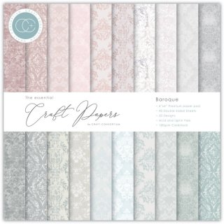 Craft Consortium The Essential Craft Papers 6x6 Paper Pad - Baroque