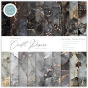 Craft Consortium The Essential Craft Papers 6x6 Paper Pad - Ink Drops Monochrome