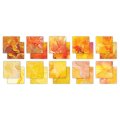 Craft Consortium The Essential Craft Papers 12x12 Paper Pad - Ink Drops Sunset