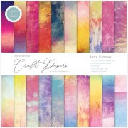 Craft Consortium The Essential Craft Papers 12x12 Paper Pad - Retro Summer