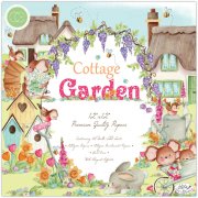 Craft Consortium Cottage Garden - 12x12 Premium Paper Pad