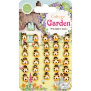 Craft Consortium Cottage Garden Wooden Bees