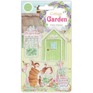 Craft Consortium Cottage Garden Stamp Set - The Potting Shed