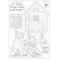 Craft Consortium Cottage Garden Stamp Set - The Potting Shed