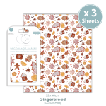 Craft Consortium Decoupage Papers - Gingerbread