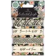 Craft Consortium Enchanted Jungle - Linen Cotton Ribbons