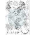 Craft Consortium Enchanted Jungle - Clear Stamp Set