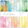 Craft Consortium The Essential Craft Papers 12x12 Paper Pad - Grunge Light Tones