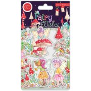 Craft Consortium Fairy Wishes Clear Stamp Set - Flowers