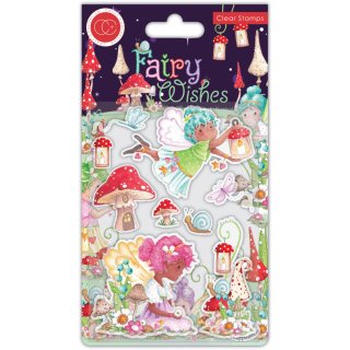 Craft Consortium Fairy Wishes Clear Stamp Set - Friends