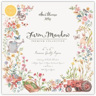 Craft Consortium Farm Meadow - 6x6 Premium Paper Pad