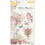 Craft Consortium Farm Meadow Stamp Set - Florals