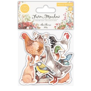 Craft Consortium Farm Meadow Wood Shapes