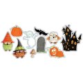 Craft Consortium Happy Haunting Printed Wooden Ephemera