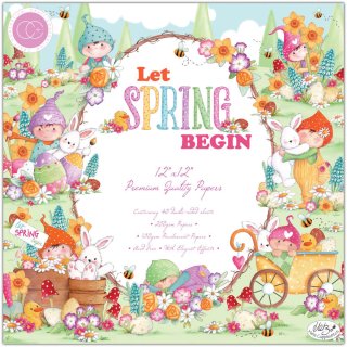 Craft Consortium Let Spring Begin - 12x12 Premium Paper Pad