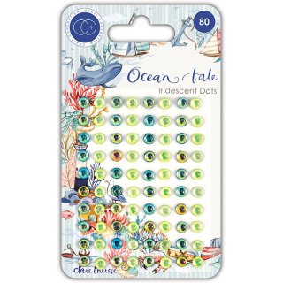 Craft Consortium Ocean Tale - Adhesive Iridescent Dots
