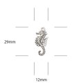 Craft Consortium Ocean Tale Metal Charms - Seahorse