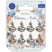 Craft Consortium Ocean Tale Metal Charms - Anchors