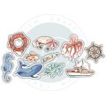 Craft Consortium Ocean Tale - Wood Shapes