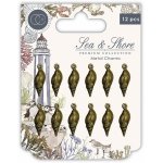 Craft Consortium Sea & Shore Metal Charms - Shells