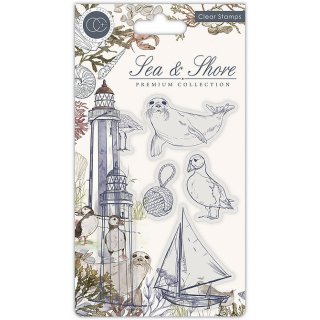 Craft Consortium Sea & Shore Stamp Set - Shore