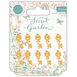 Craft Consortium Secret Garden - Gold Key Metal Charms