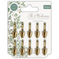 Craft Consortium The Herbarium - Metal Trowel Charms