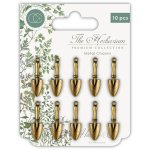 Craft Consortium The Herbarium - Metal Trowel Charms