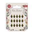 Craft Consortium Winter Woodland - Metal Vintage Acorn Charms