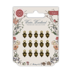 Craft Consortium Winter Woodland - Metal Vintage Acorn Charms