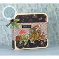 Craft Consortium Woodland Metal Charms - Silver Pine Combs