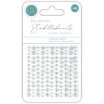 Craft Consortium The Essential Embellishments - Silver Adhesive Pearls