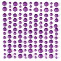 Craft Consortium The Essential Embellishments - Adhesive Dew Drops - Purple