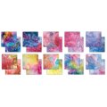 Craft Consortium The Essential Craft Papers 8x8 Paper Pad - Ink Drops Vivid