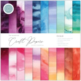 Craft Consortium The Essential Craft Papers 12x12 Paper Pad - Ombre