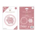 Craft Consortium Dienamix Die - live laugh love