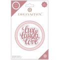 Craft Consortium Dienamix Die - live laugh love