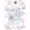 Craft Consortium It's Snome Time Clear Stamp Set - Robin Mischief