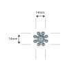 Craft Consortium It's Snome Time 2 - Adhesive Snowflakes