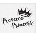 Crafter's Companion Quirky Sentiment Stamp - Prosecco Princess