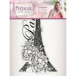 Sara Signature Collection Parisian A6 Acrylic Stamps - Le Francais