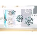 Sara Signature Collection Contemporary Christmas Die - Snowflakes of Joy