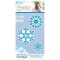 Sara Signature Collection Contemporary Christmas Die - Snowflakes of Joy