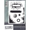 Crafter's Companion Textures Elements A6 Rubber Stamp Set - Splats and Accessories 1
