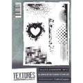 Crafter's Companion Textures Elements A6 Rubber Stamp Set - Splats and Accessories 2
