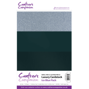 Crafter's Companion Luxury A4 Cardstock Pack - Ice Blue